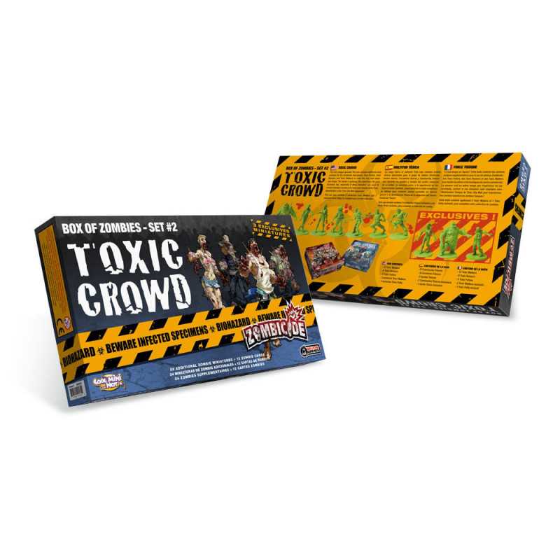 ZOMBICIDE: TOXIC CROWD BOX OF ZOMBIES