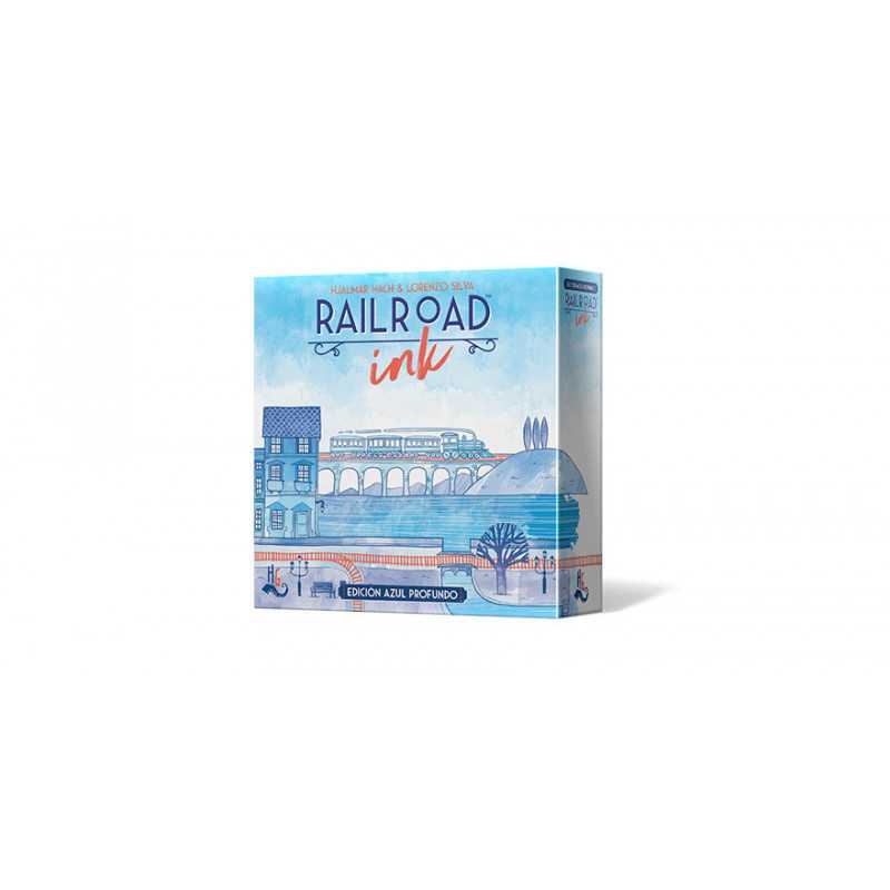RAILROAD INK: EDICION AZUL PROFUNDO