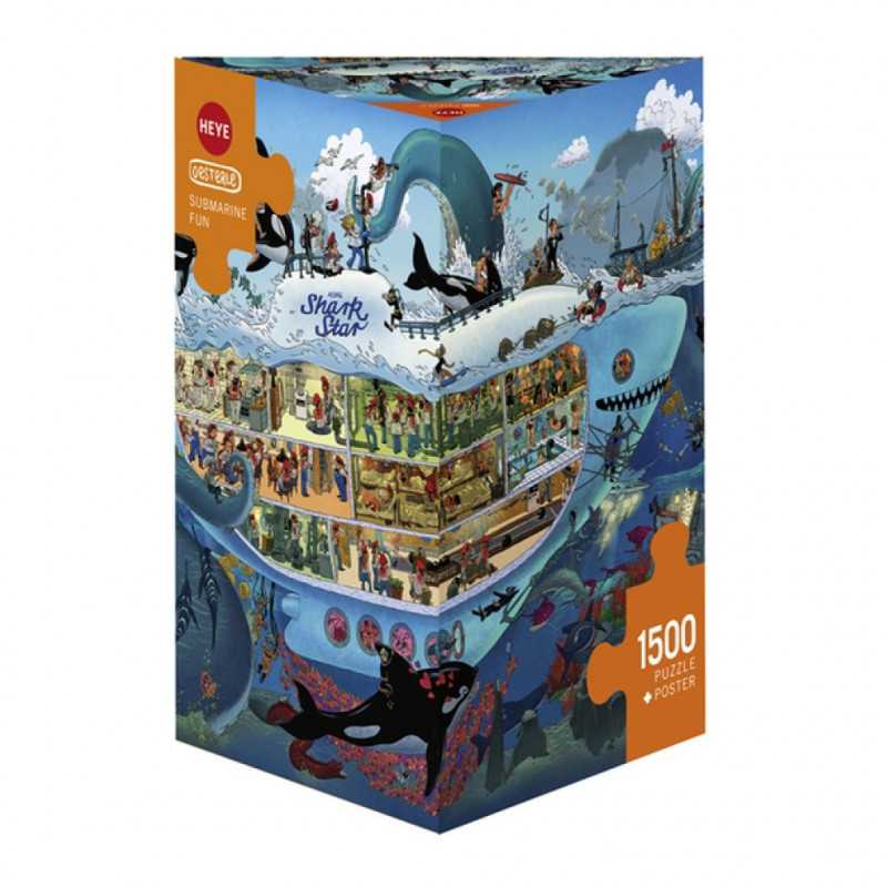 Puzzle 1500 pzs. OESTERLE, Submarine Fun
