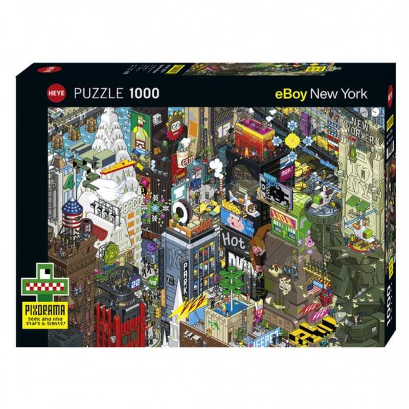 Puzzle 1000 pzs. eBoy, New York Quest