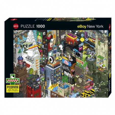 Puzzle 1000 pzs. eBoy, New York Quest