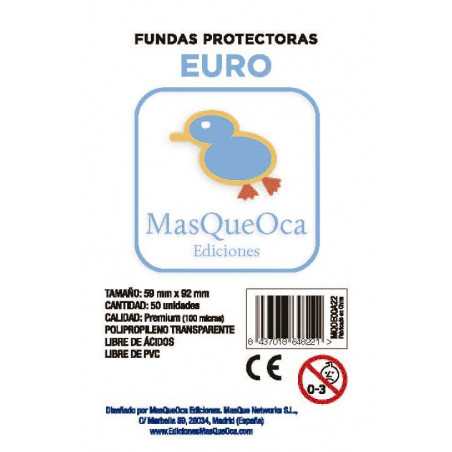 FUNDA MQO EURO AZUL 59X92 50UNDS