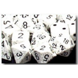 SET DE 7 DADOS MOTEADOS ARTIC CAMO