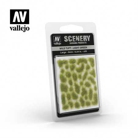 WILD TUFT - LIGHT GREEN 6mm