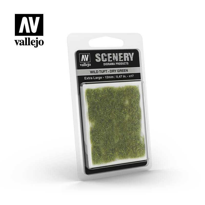 WILD TUFT - DRY GREEN 12mm