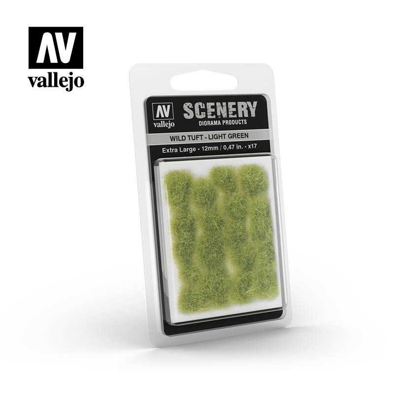 WILD TUFT - LIGHT GREEN 12mm