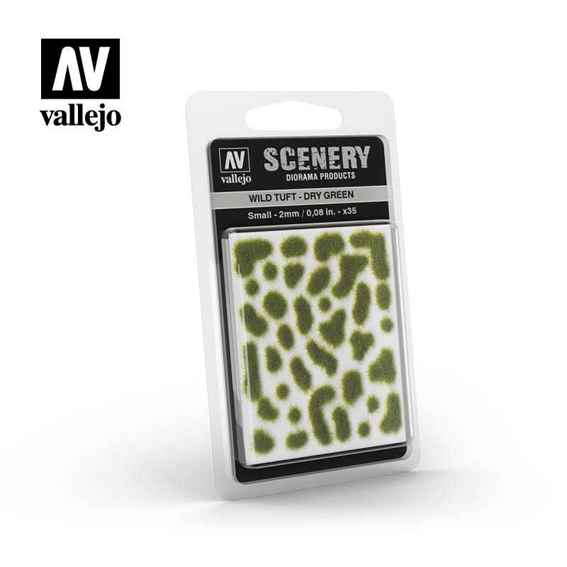 WILD TUFT - DRY GREEN 2mm