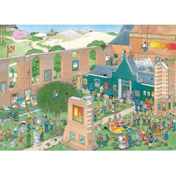 Puzzle 1000 pzs. Jan van Haasteren, The Art Market