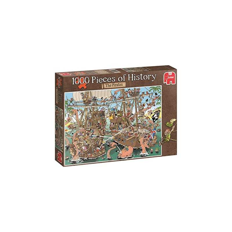 Puzzle 1000 pzs. Pieces of History, Pirates