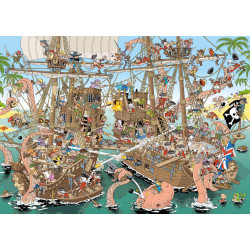 Puzzle 1000 pzs. Pieces of History, Pirates