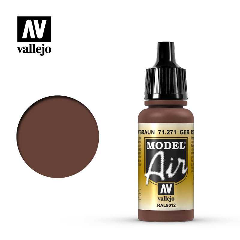 MA RAL8012 Rotbraun 17ml