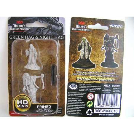 MINIATURAS D&D: GREEN HAG & NIGHT
