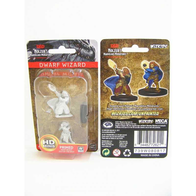MINIATURAS D&D: DWARF FEMALE WIZARD