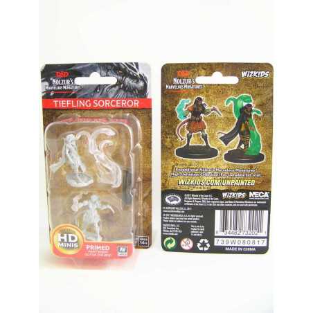 MINIATURAS D&D: TIEFLING FEMALE SORCERER