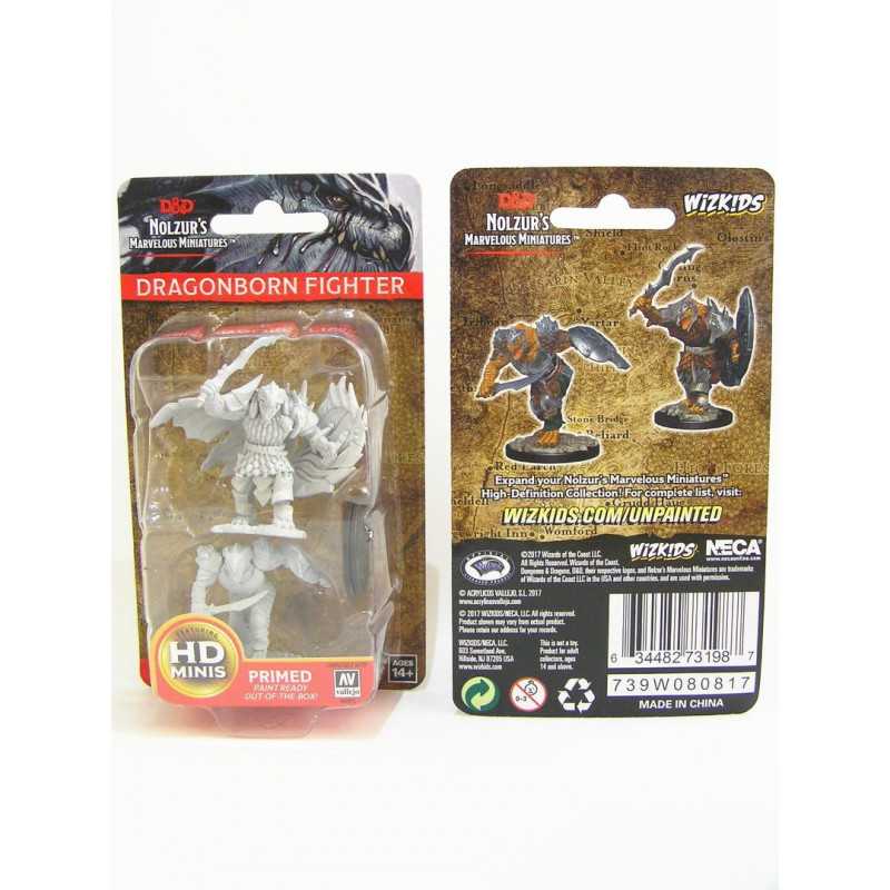 MINIATURAS D&D: DRAGONBORN MALE FIGHTER
