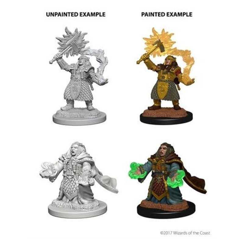 MINIATURAS D&D: DWARF FEMALE CLERIC