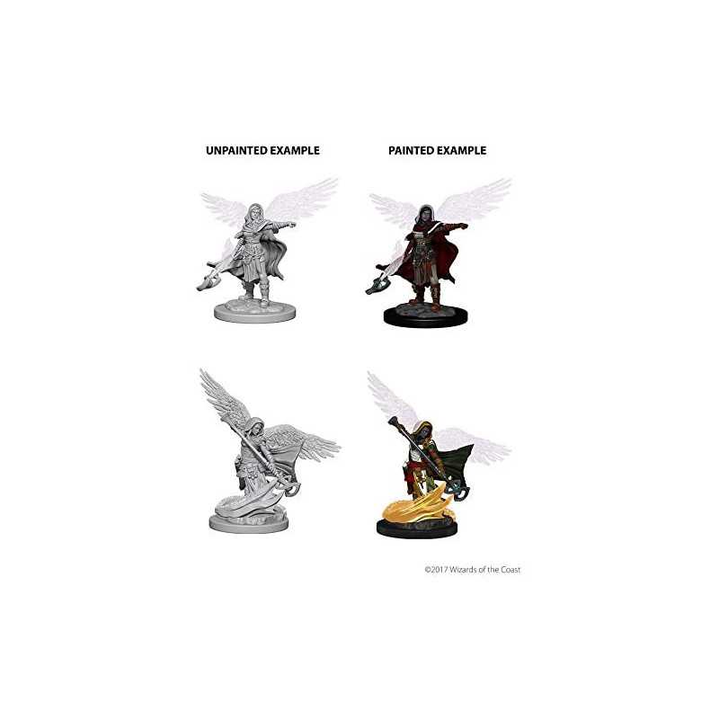 MINIATURAS D&D: AASIMAR FEMALE WIZARD