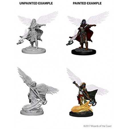 MINIATURAS D&D: AASIMAR FEMALE WIZARD