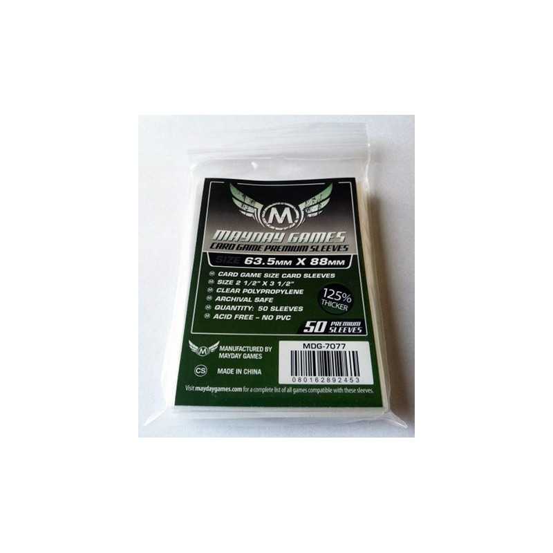 FUNDA CARD GAME VERDE PRM_63,5 X 88MM