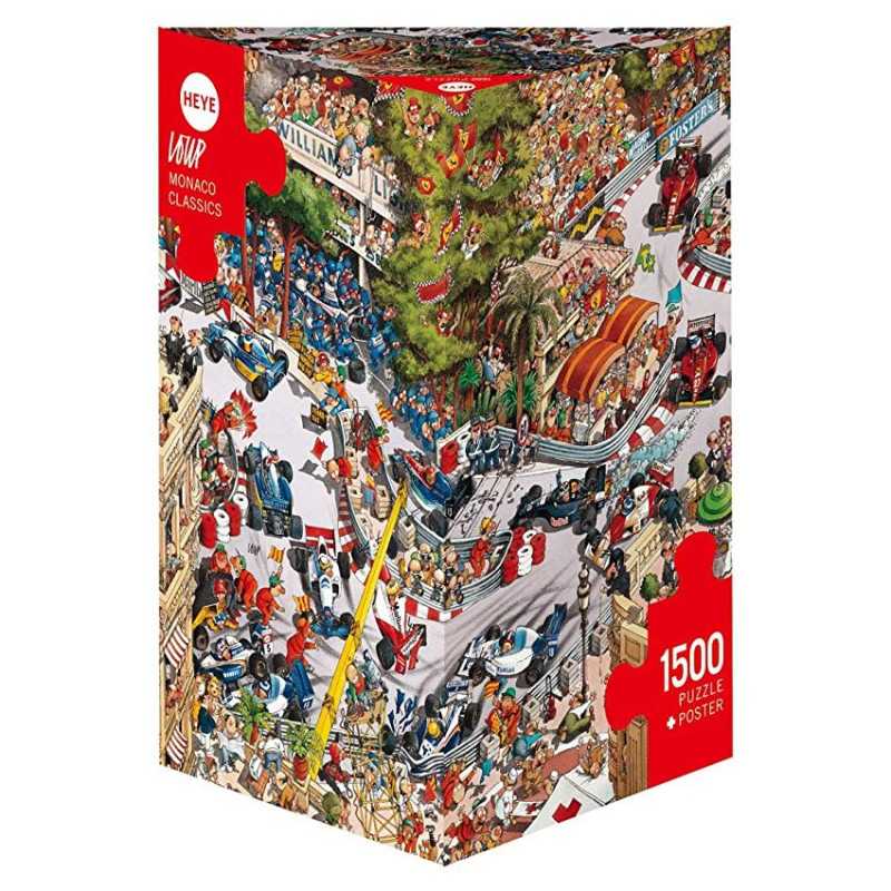 Puzzle 1500 pzs. LOUP, Monaco Classics