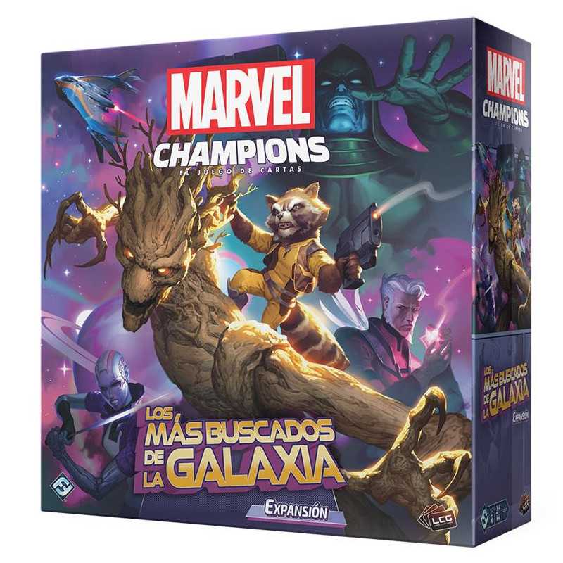 MARVEL CHAMPIONS LOS MAS BUSCADOS DE LA GALAXIA