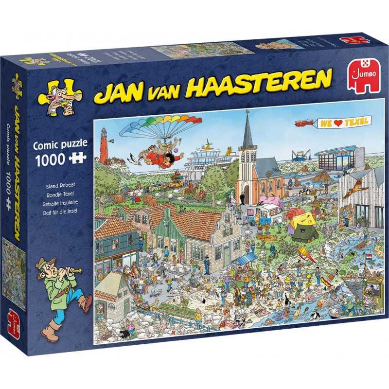 Puzzle 1000 pzs. Jan van Haasteren, Island Retreat