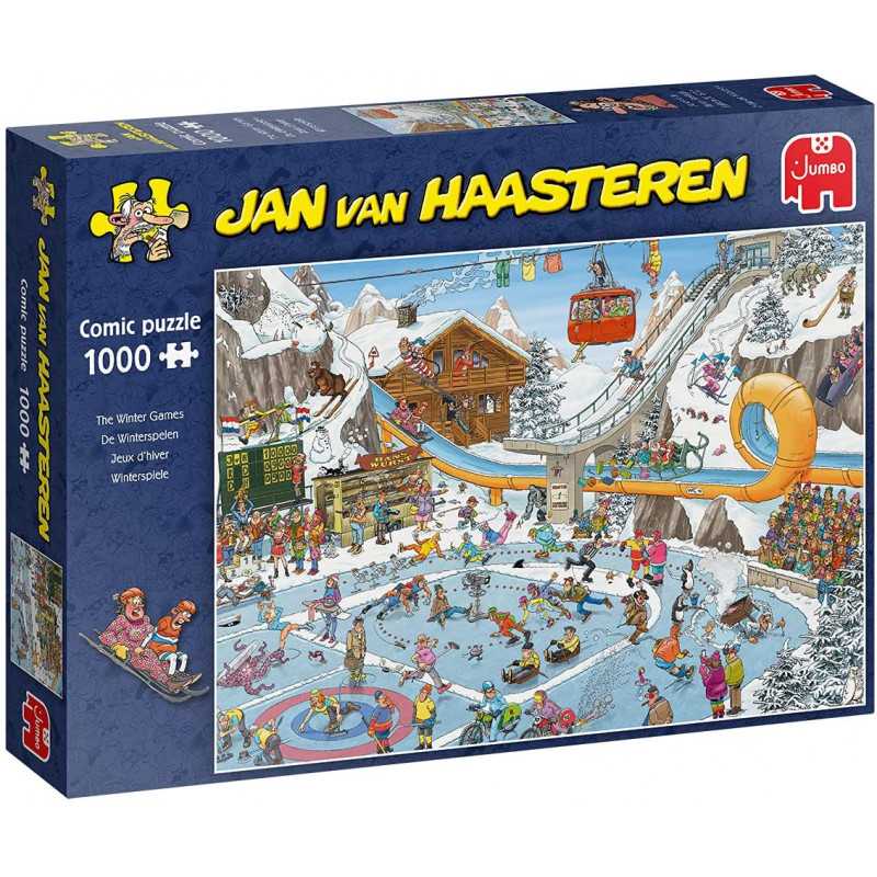 Puzzle 1000 pzs. Jan van Haasteren, The Winter Games