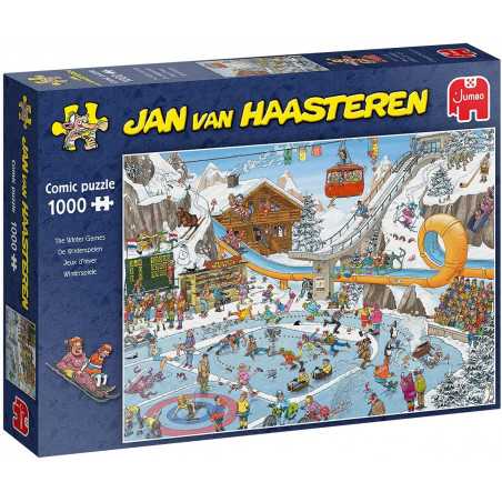 Puzzle 1000 pzs. Jan van Haasteren, The Winter Games