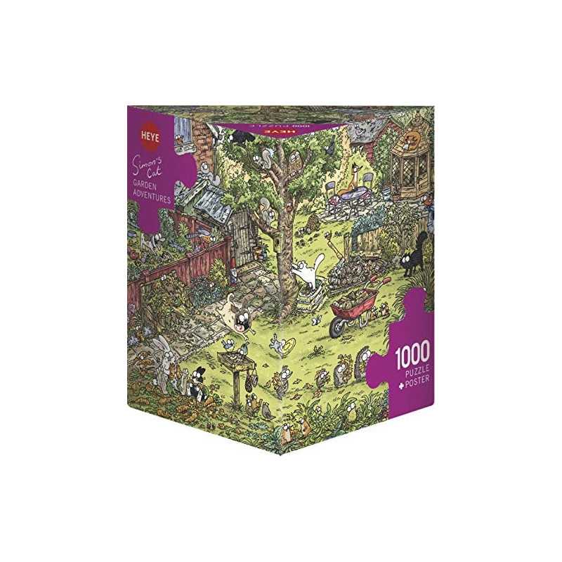 Puzzle 1000 pzs. Simon´s Cat, Garden Adventures
