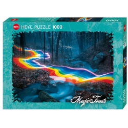 Puzzle 1000 pzs. Magic Forests, Rainbow Road