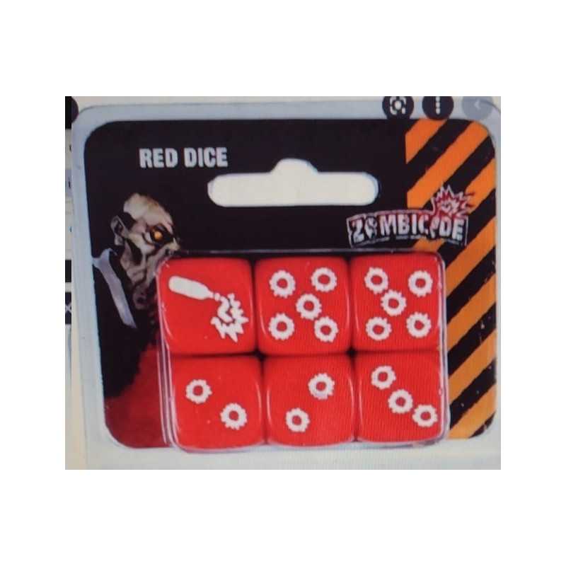 SET DE DADOS ROJOS - ZOMBICIDE