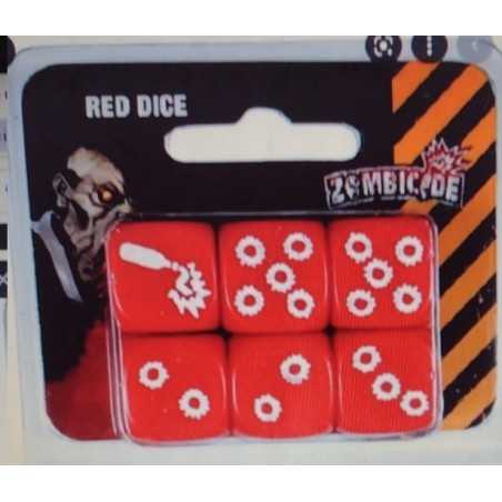 SET DE DADOS ROJOS - ZOMBICIDE