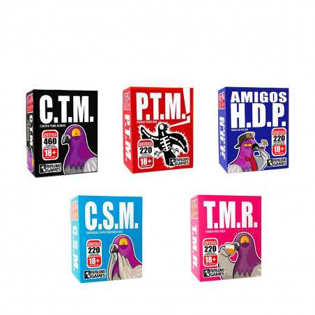 PACK PAPALOMO X5 (C.T.M.+H.D.P.+P.T.M.+T.M.R.+C.S.M.)