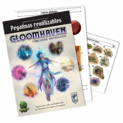 GLOOMHAVEN: CIRCULOS OLVIDADOS STICKERS REUTILIZABLES