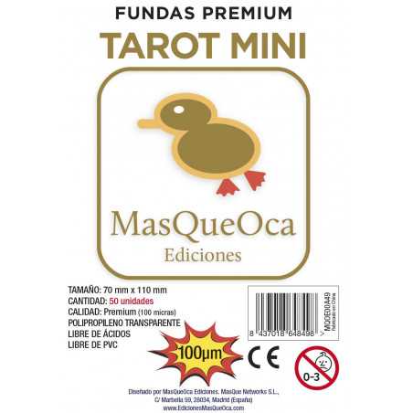 FUNDA MQO TAROT MINI 70X110 50UNDS